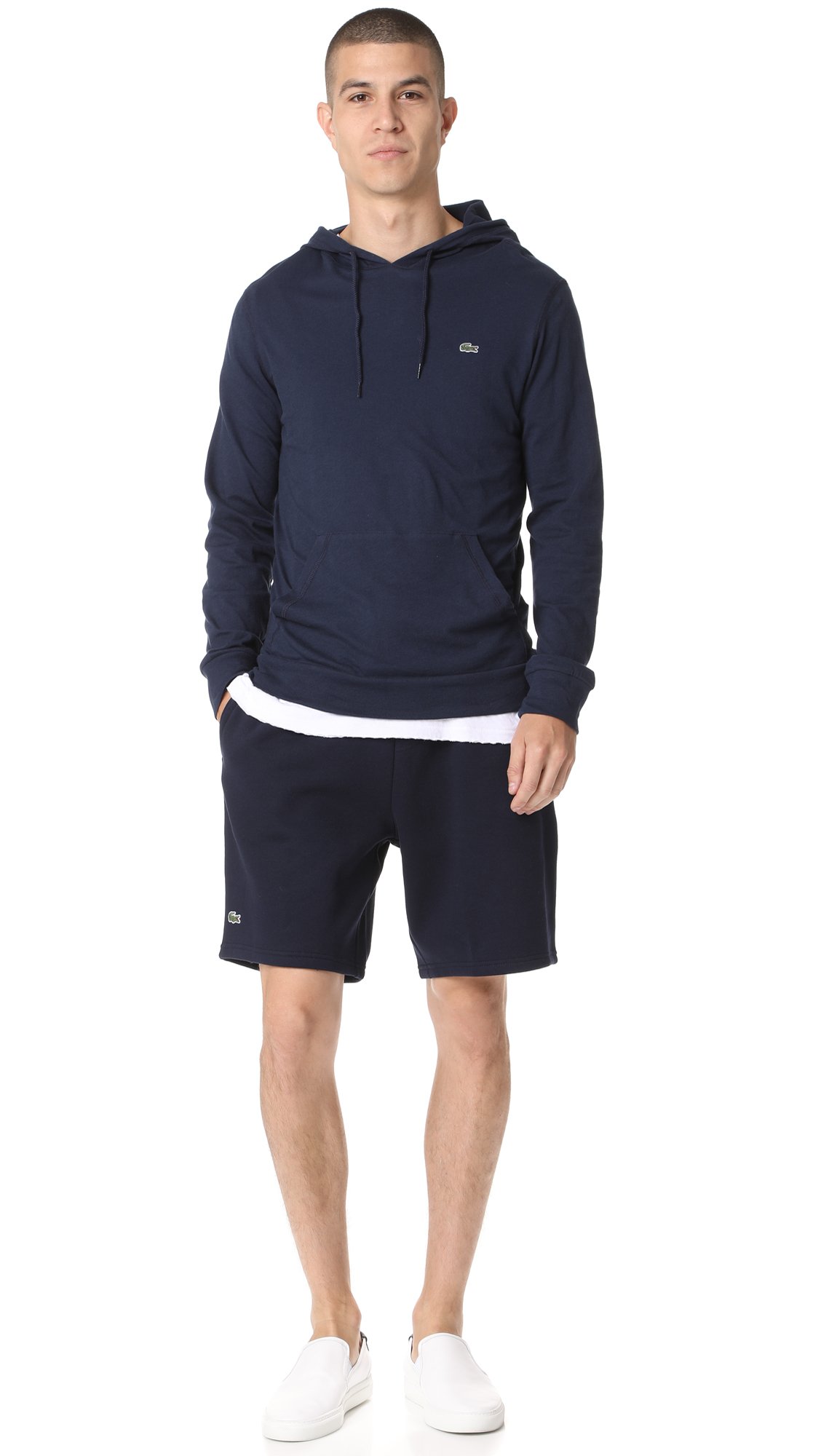 Foto 5 pulgar | Camiseta De Algodón Con Capucha Lacoste Para Hombre - Venta Internacional.