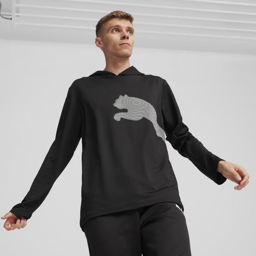 Foto 3 | Hoodie Puma All Day Big Cat Para Hombre Negro