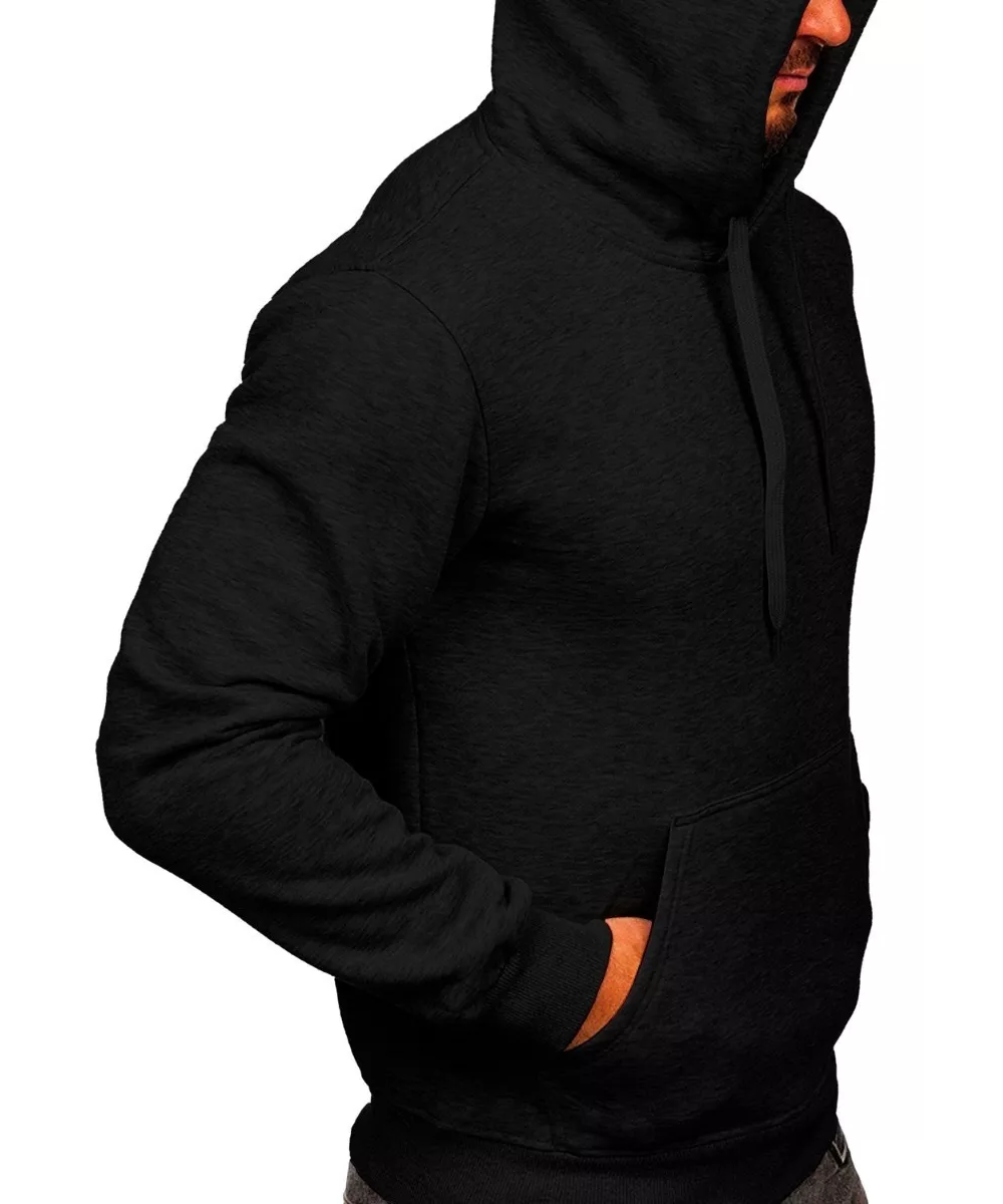 Foto 4 pulgar | Sudadera Hombre Con Capucha Deportiva Talla: Chica Eo Safe Imports Esi-18580  Negro