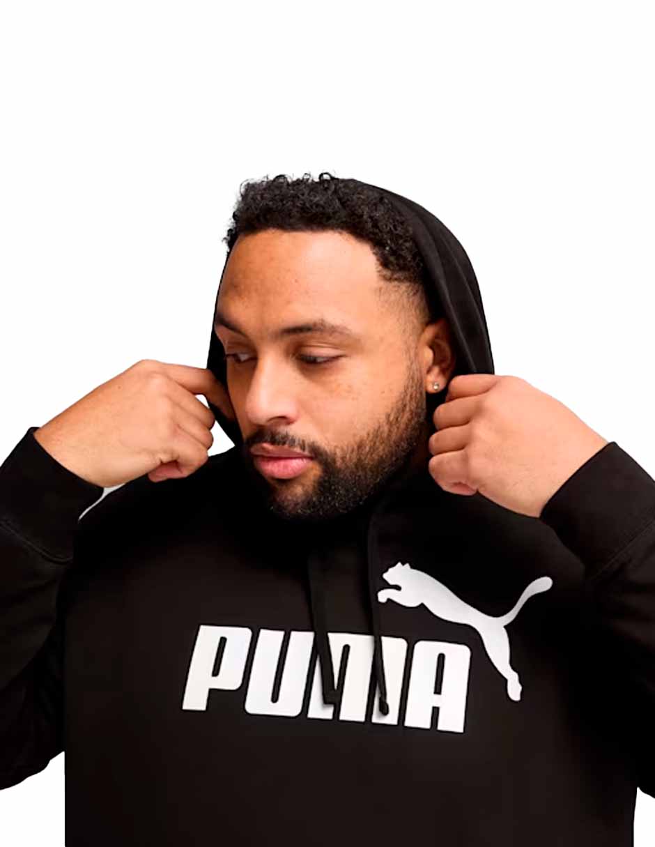 Foto 3 pulgar | Sudadera Puma  Negro para Hombre