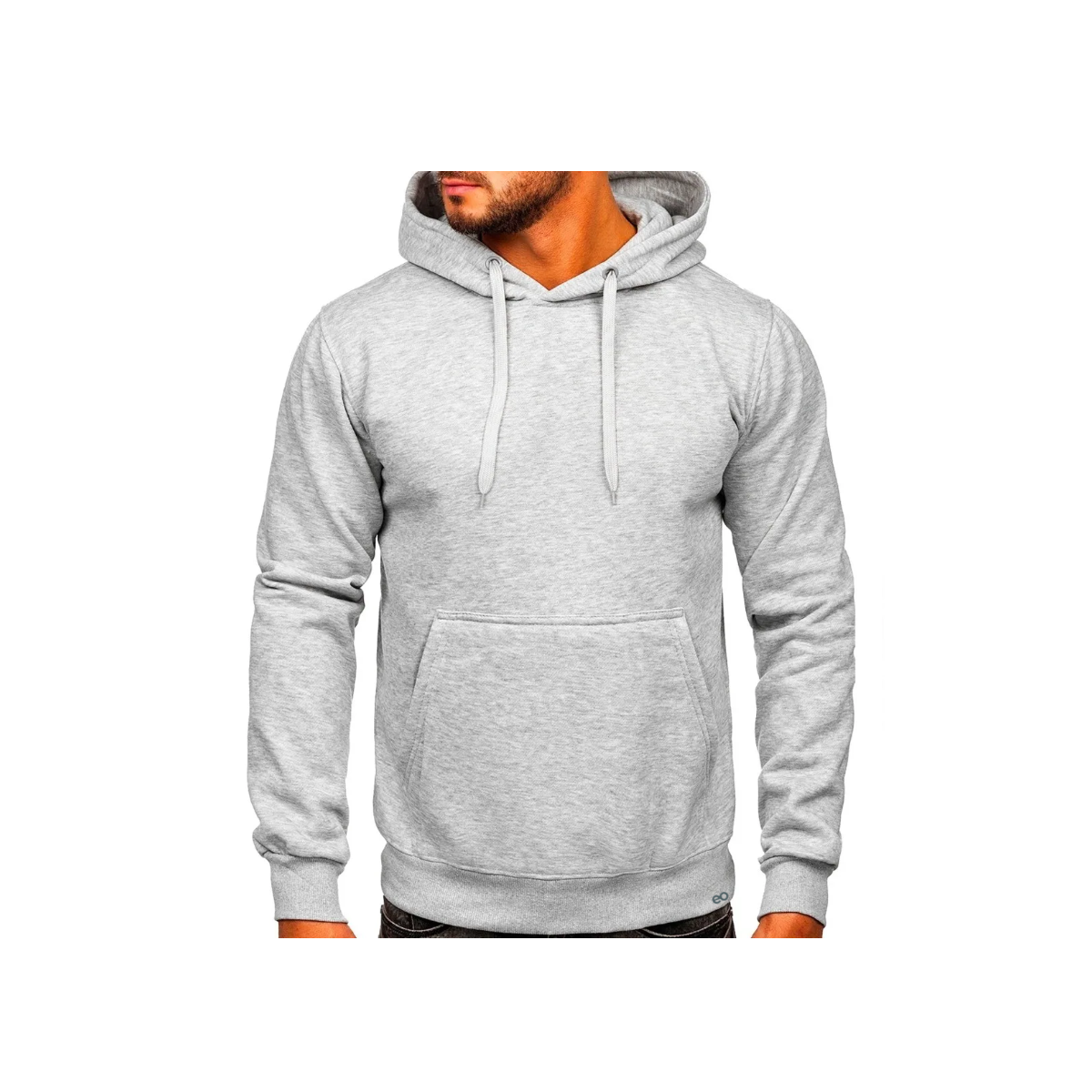Sudadera Hombre Con Capucha Deportiva Xl Eo Safe Imports Esi-18646 Gris