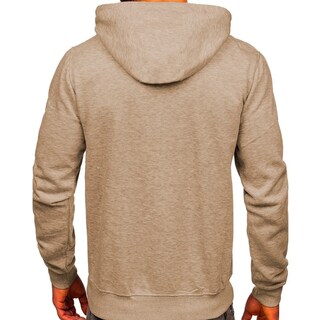 Foto 2 | Sudadera Hombre Con Capucha Deportiva Cafe Claro Talla: Xl Eo Safe Imports Esi-8643 Café