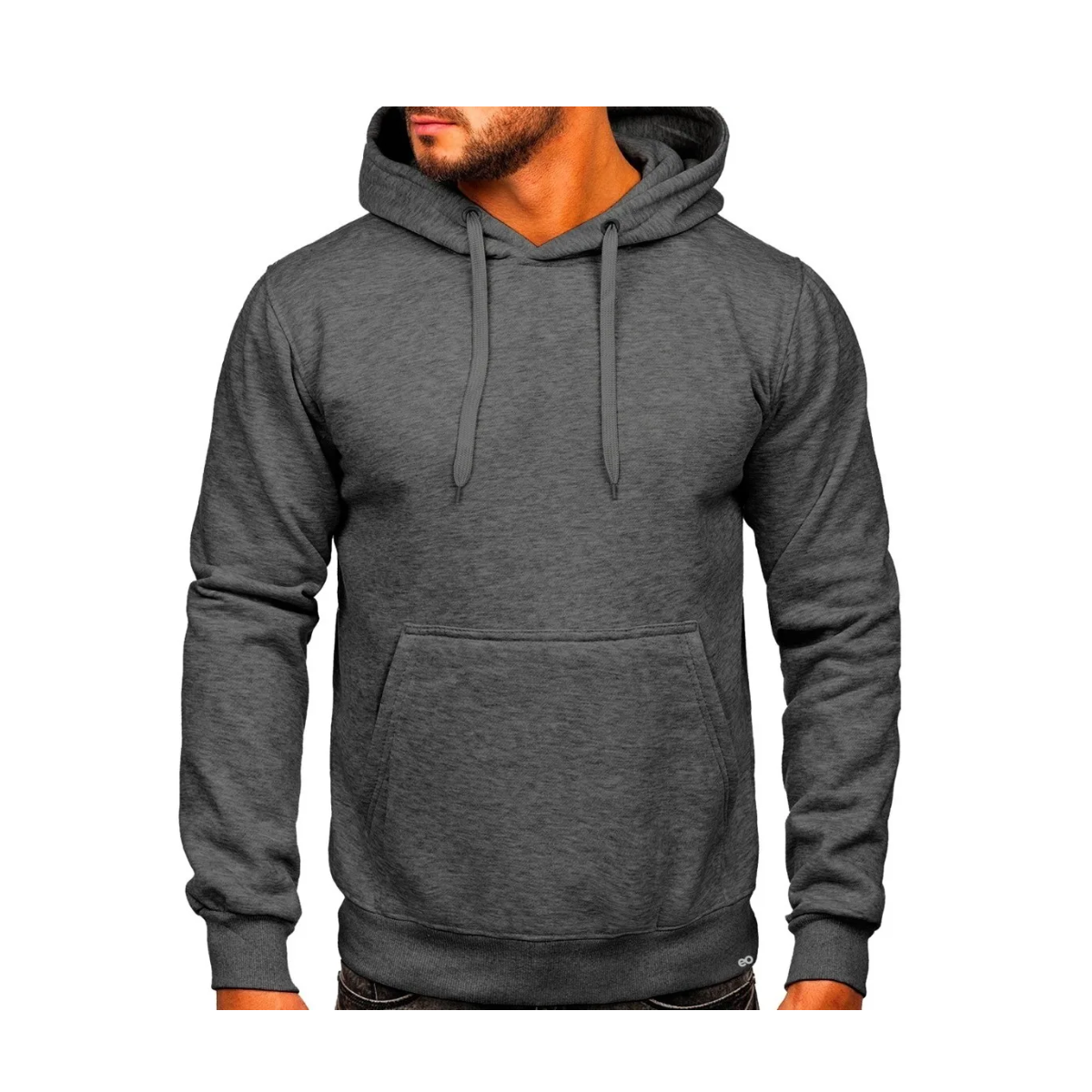 Sudadera Hombre Con Capucha Gris Oxford Talla: Xl Eo Safe Imports Esi-18644 Gris