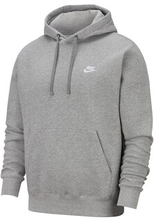 Foto 1 | Sudadera con Capucha Nike Pull Over Gris
