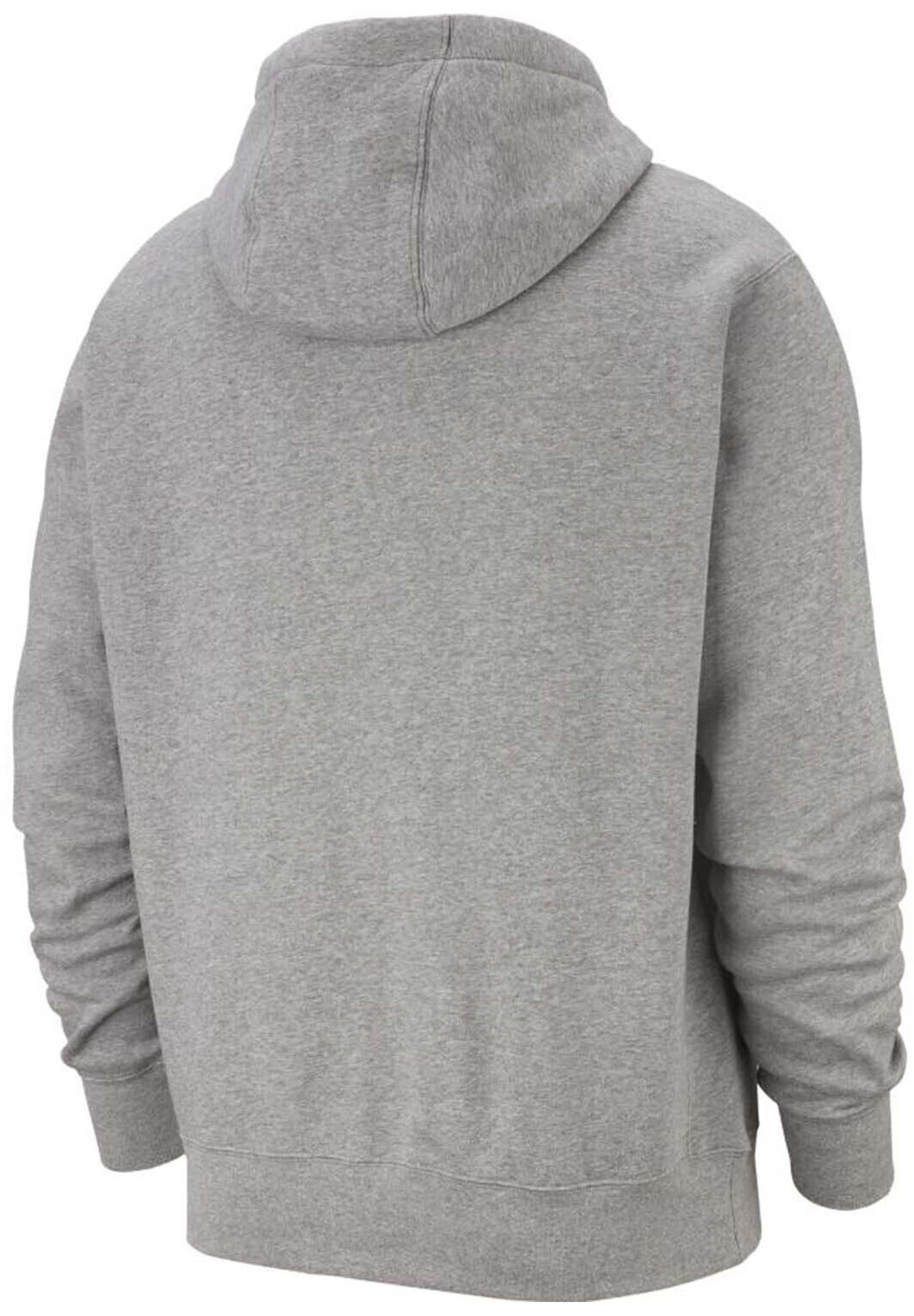 Foto 3 pulgar | Sudadera con Capucha Nike Pull Over Gris