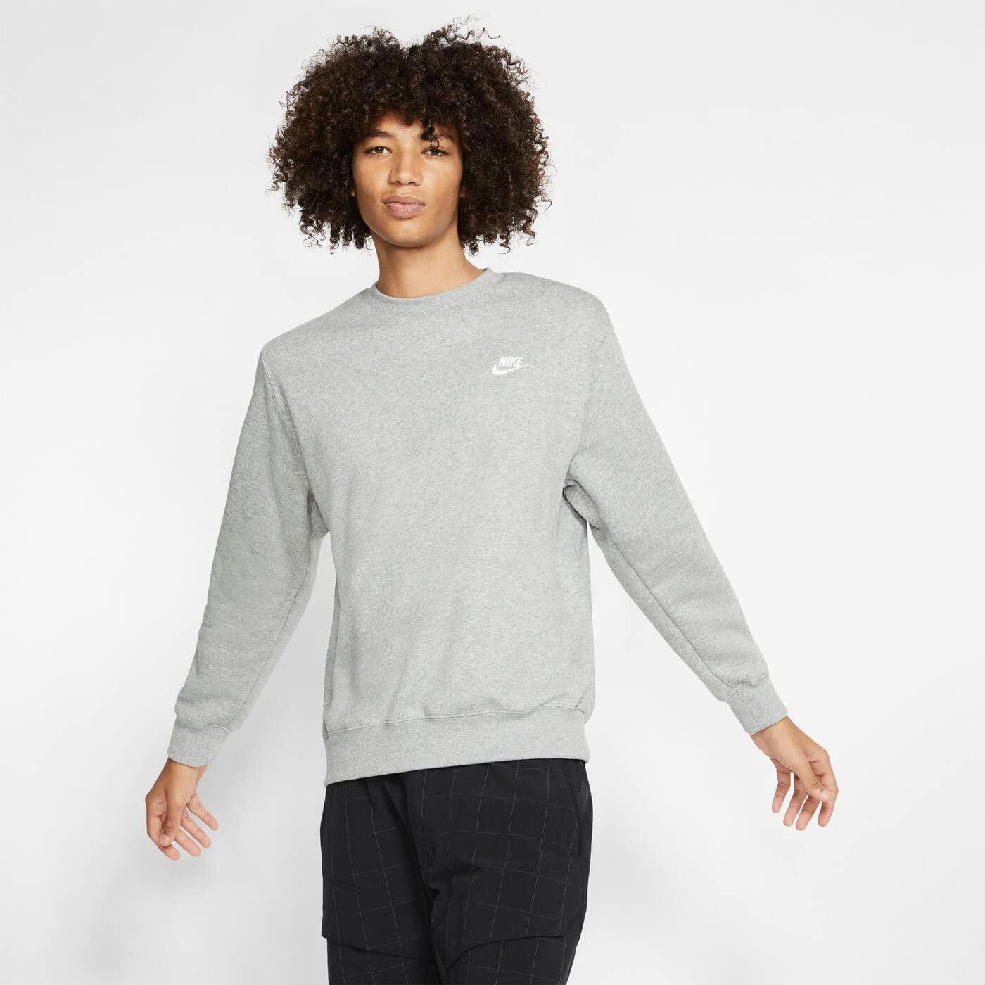 Foto 4 pulgar | Sudadera Nike Nsw Club Crew para Hombre - Venta Internacional