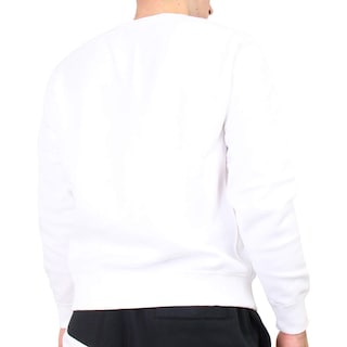 Foto 3 | Sudadera Nike Nsw Club Crew Blanca para Hombre - Venta Internacional