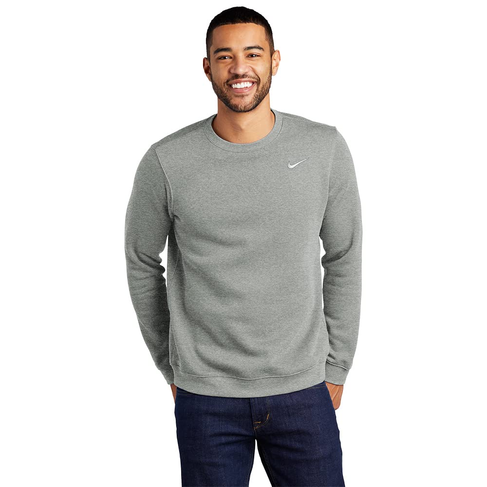 Sudadera Nike Club Crew Gris para Hombre  - Venta Internacional
