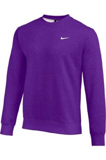Foto 1 | Sudadera Nike Club Crew Morada - Venta Internacional