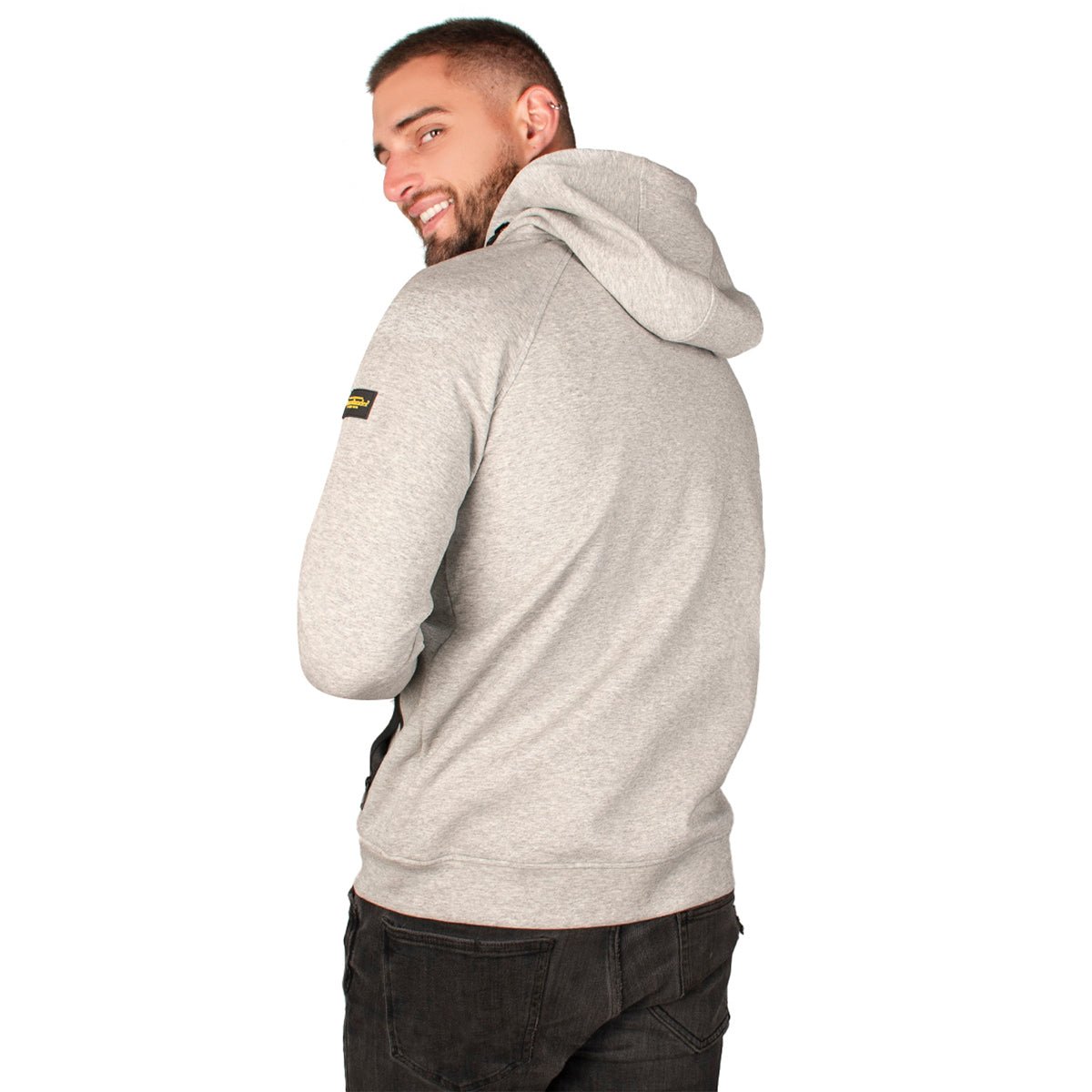 Foto 5 pulgar | Sudadera Greenlander Con Capucha Cierre Completo Y Bolsillos Con Cremallera Casual Para Hombre