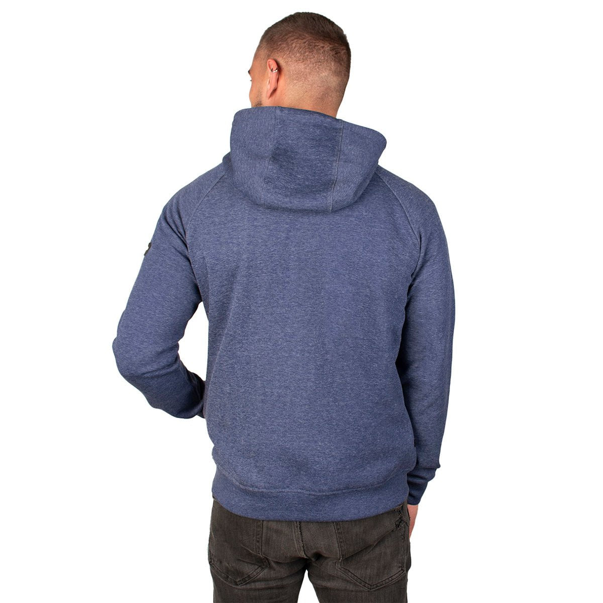 Foto 6 pulgar | Sudadera Greenlander Con Capucha Cierre Completo Y Bolsillos Con Cremallera Casual Para Hombre