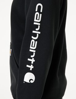 Foto 5 | Sudadera Carhartt Para Hombre, Holgada, Con Logotipo De Peso Medio, Negra - Venta Internacional.