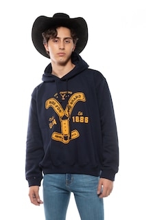 Foto 1 | Hoodie Yellowstone Ride The Brand Azul Marino