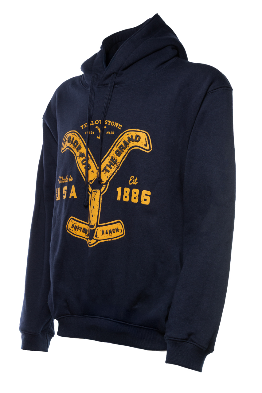 Foto 8 | Hoodie Yellowstone Ride The Brand Azul Marino