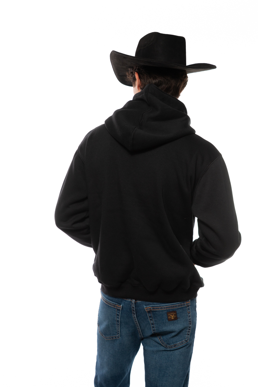 Foto 8 pulgar | Hoodie Yellowstone Yellowstone Negro