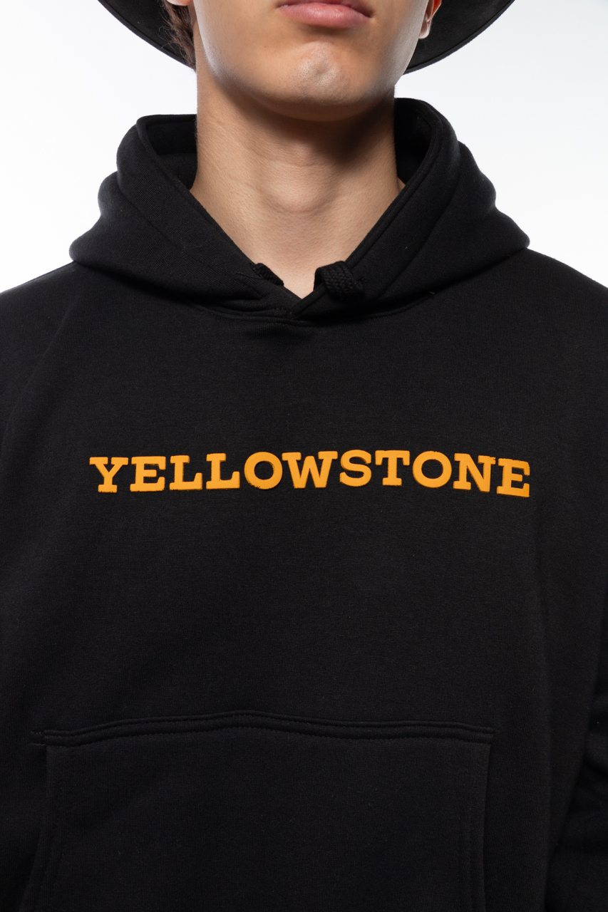 Foto 9 pulgar | Hoodie Yellowstone Yellowstone Negro