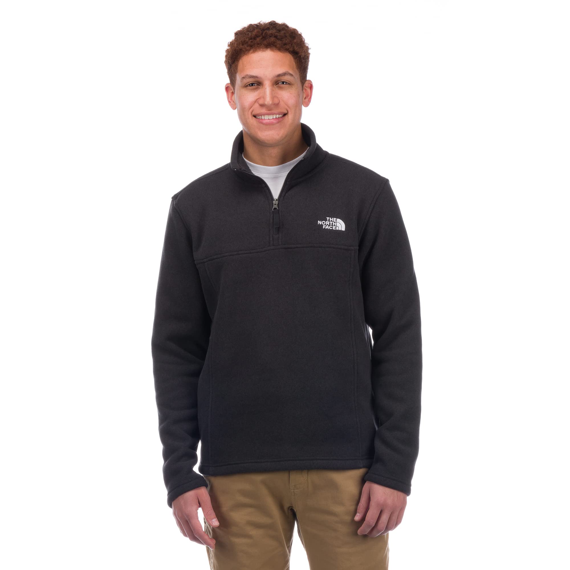 Foto 1 | Sudadera The North Face Tsillan ¼ Zip Para Hombres - Negro - Venta Internacional.