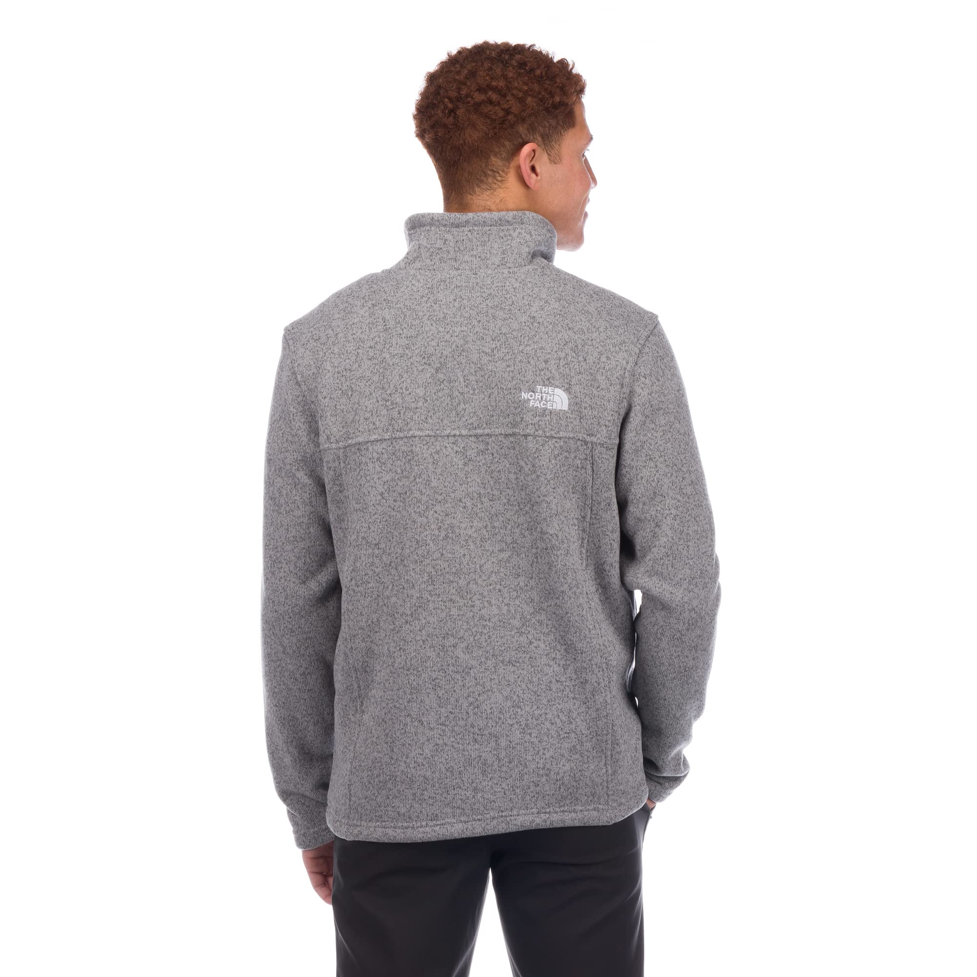 Foto 4 pulgar | Sudadera Tsillan Con Cremallera ¼ Para Hombre De The North Face, Color Gris Jaspeado, Talla Xl - Venta Internacional.
