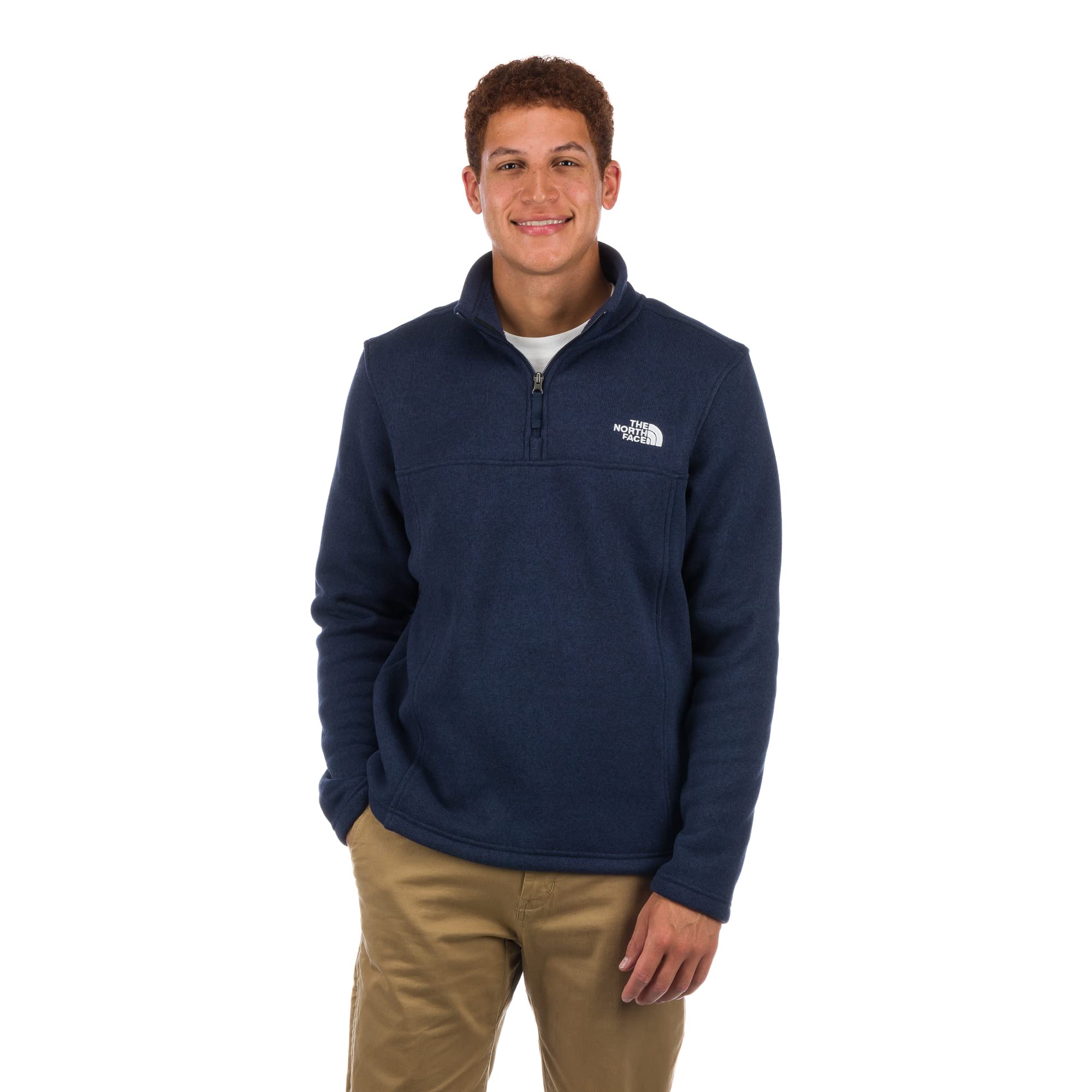 Foto 1 | Sudadera The North Face Tsillan ¼ Zip Para Hombre, Azul Marino, Xxl - Venta Internacional.