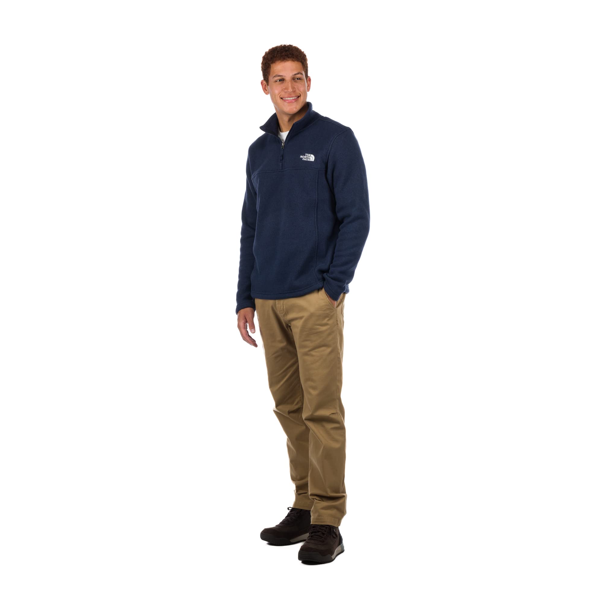 Foto 3 pulgar | Sudadera The North Face Tsillan ¼ Zip Para Hombre, Azul Marino, Xxl - Venta Internacional.