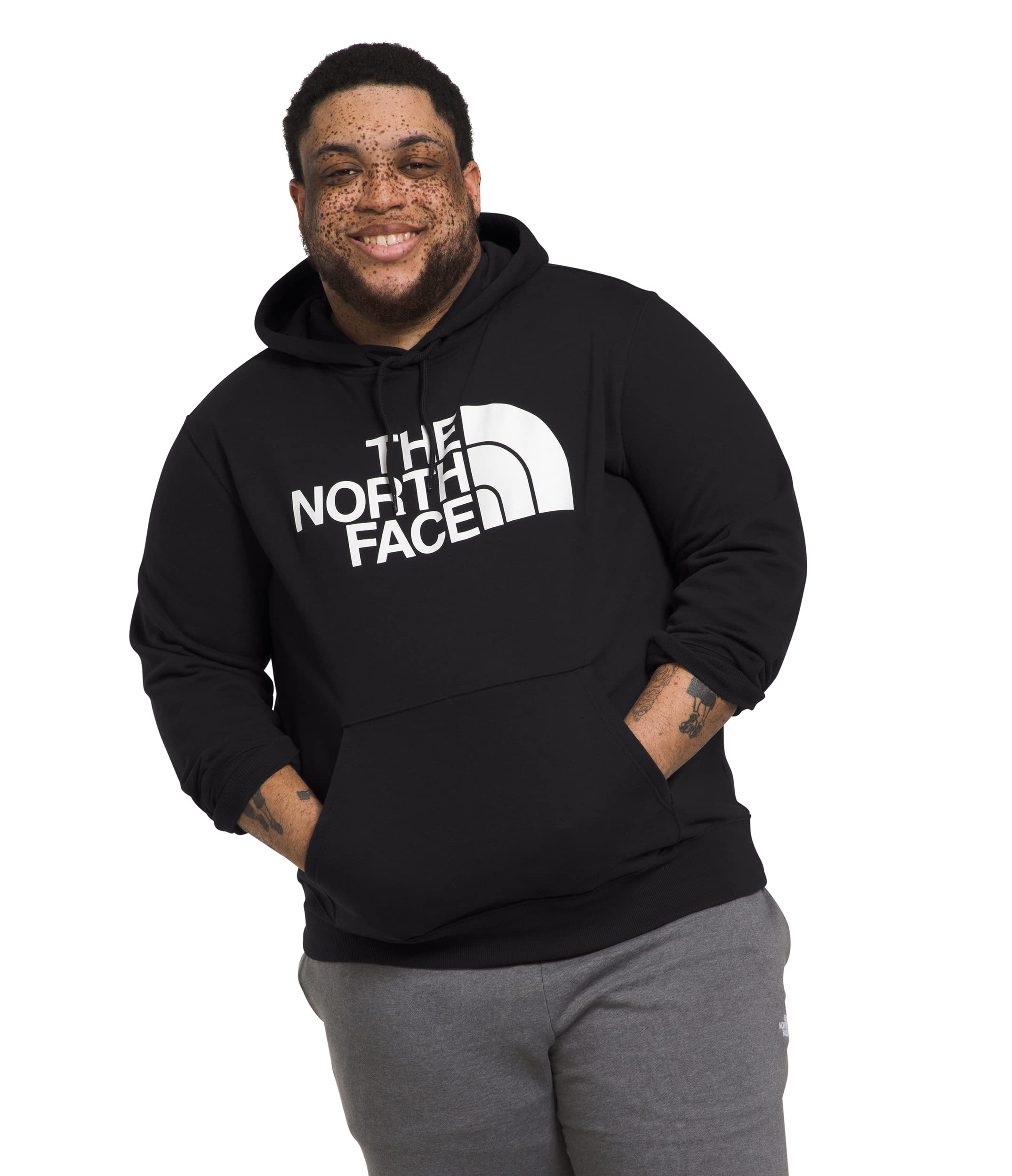 Foto 2 pulgar | Sudadera Con Capucha The North Face Para Hombre Half Dome Tnf, Negro/blanco - Venta Internacional.