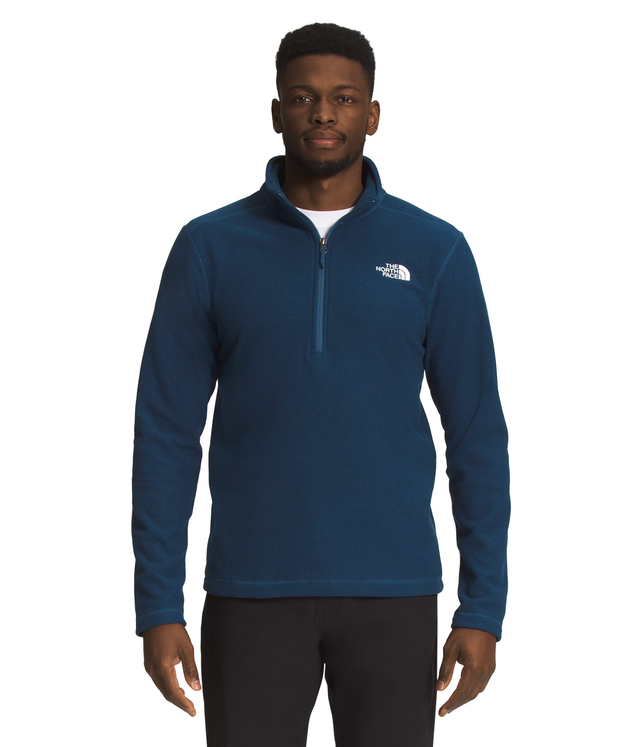 Foto 1 | Sudadera The North Face Textured Cap Rock Con Cremallera ¼ Para Hombre - Venta Internacional.