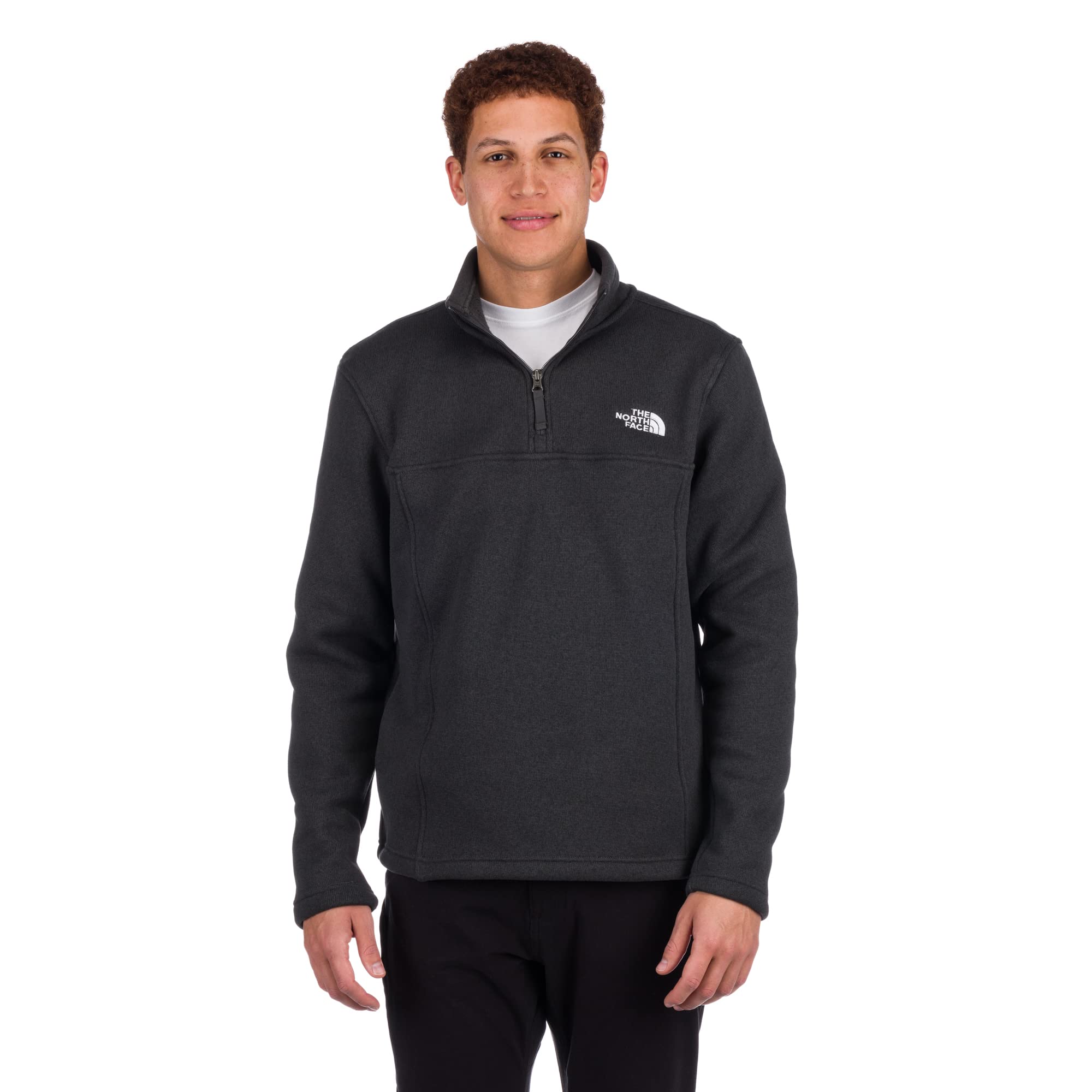 Foto 1 | Sudadera The North Face Tsillan ¼ Zip Para Hombres - Gris Oscuro - Venta Internacional.