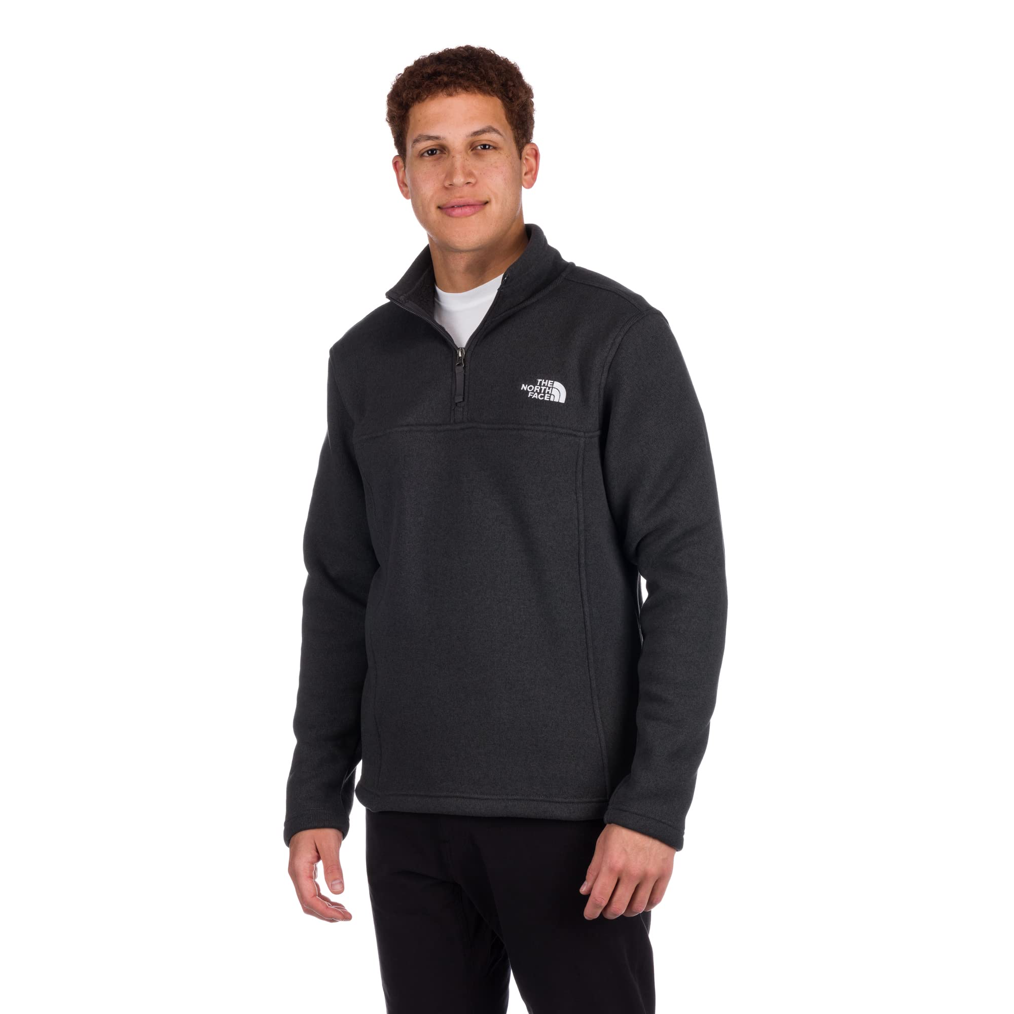 Foto 3 pulgar | Sudadera The North Face Tsillan ¼ Zip Para Hombres - Gris Oscuro - Venta Internacional.