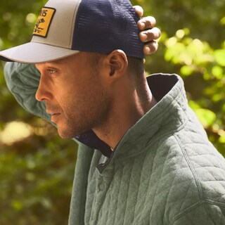 Foto 3 | Sudadera Orvis Outdoor Quilted Snap Para Hombre Aloe, Talla Xl - Venta Internacional.