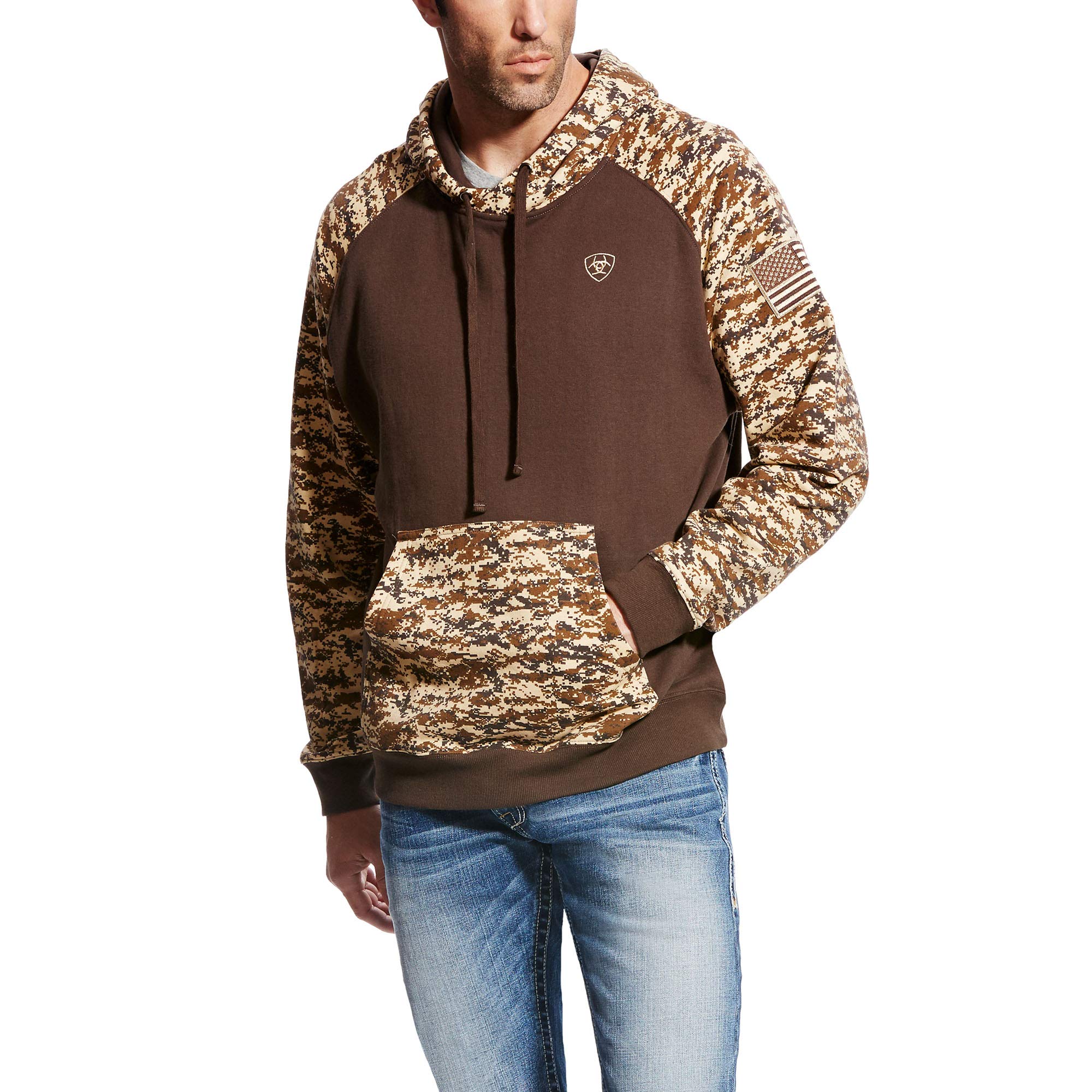 Sudadera Con Capucha Ariat Patriot Para Hombre - Venta Internacional. $2,184