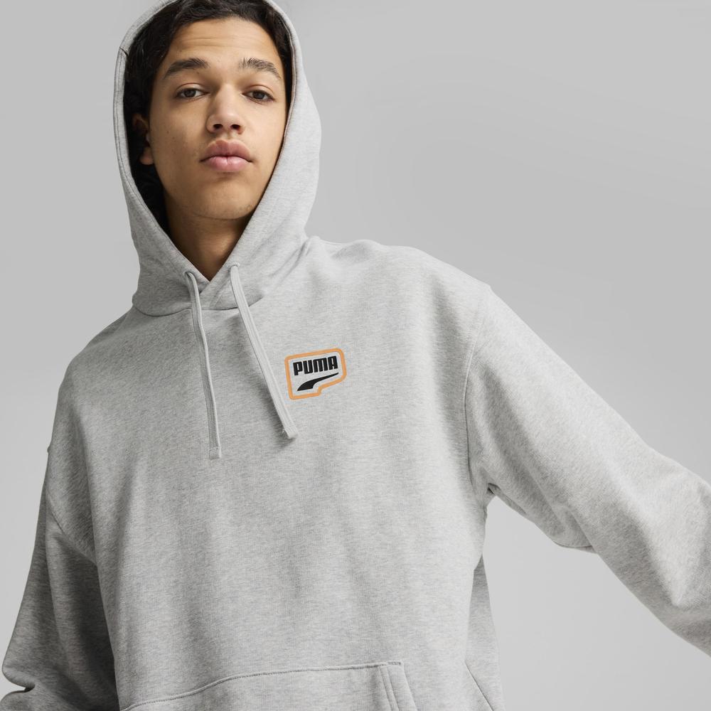Foto 5 pulgar | Sudadera Puma Downtown Para Hombre Gris