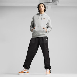 Foto 6 | Sudadera Puma Downtown Para Hombre Gris