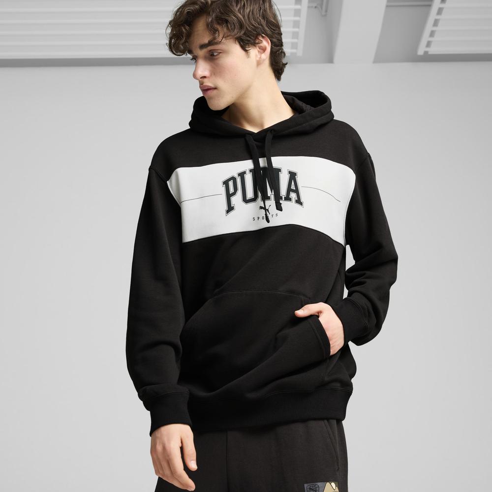 Foto 4 pulgar | Sudadera Puma Squad Para Hombre Negro
