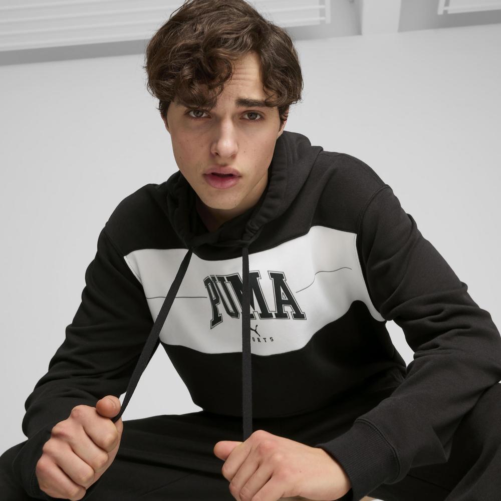 Foto 5 pulgar | Sudadera Puma Squad Para Hombre Negro