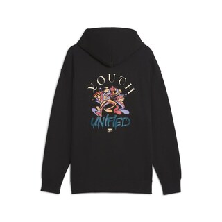 Foto 2 | Sudadera Puma Downtown Para Hombre Negro