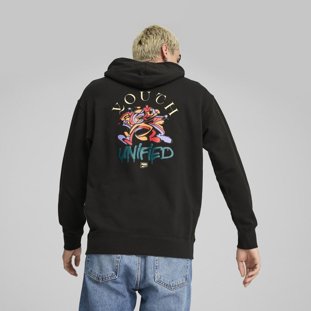 Foto 7 pulgar | Sudadera Puma Downtown Para Hombre Negro