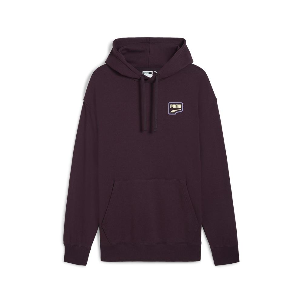Foto 2 pulgar | Sudadera Puma Downtown Para Hombre Vino