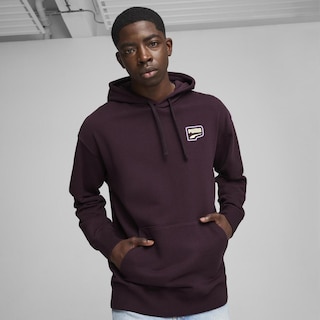 Foto 3 | Sudadera Puma Downtown Para Hombre Vino