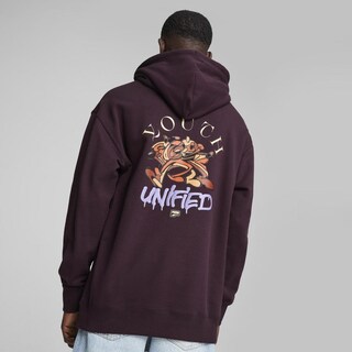 Foto 6 | Sudadera Puma Downtown Para Hombre Vino