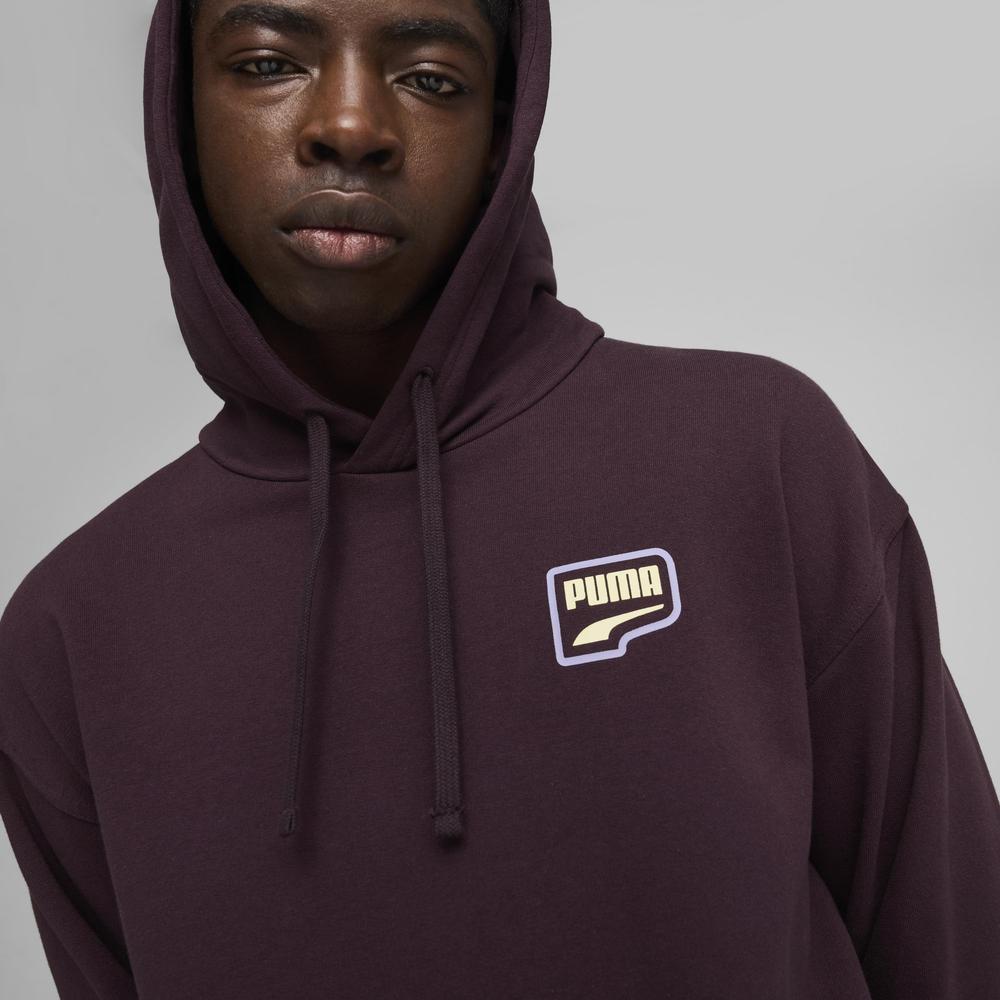 Foto 8 pulgar | Sudadera Puma Downtown Para Hombre Vino