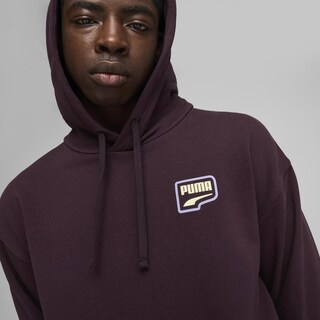 Foto 7 | Sudadera Puma Downtown Para Hombre Vino