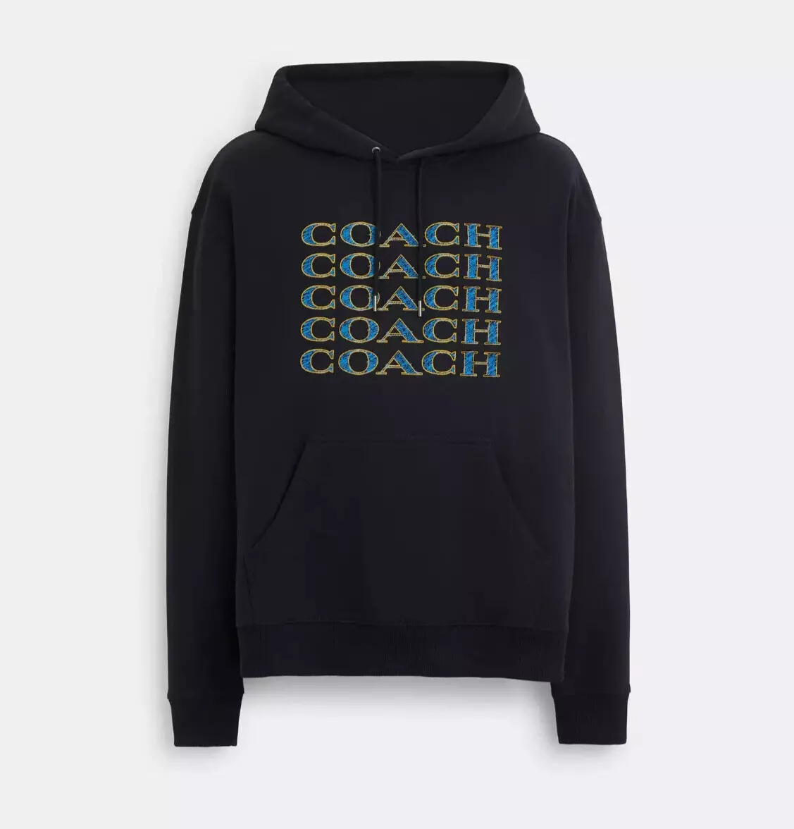 Foto 2 pulgar | Sudadera Coach Con Capucha Hoodie Cm828 Logo - Original