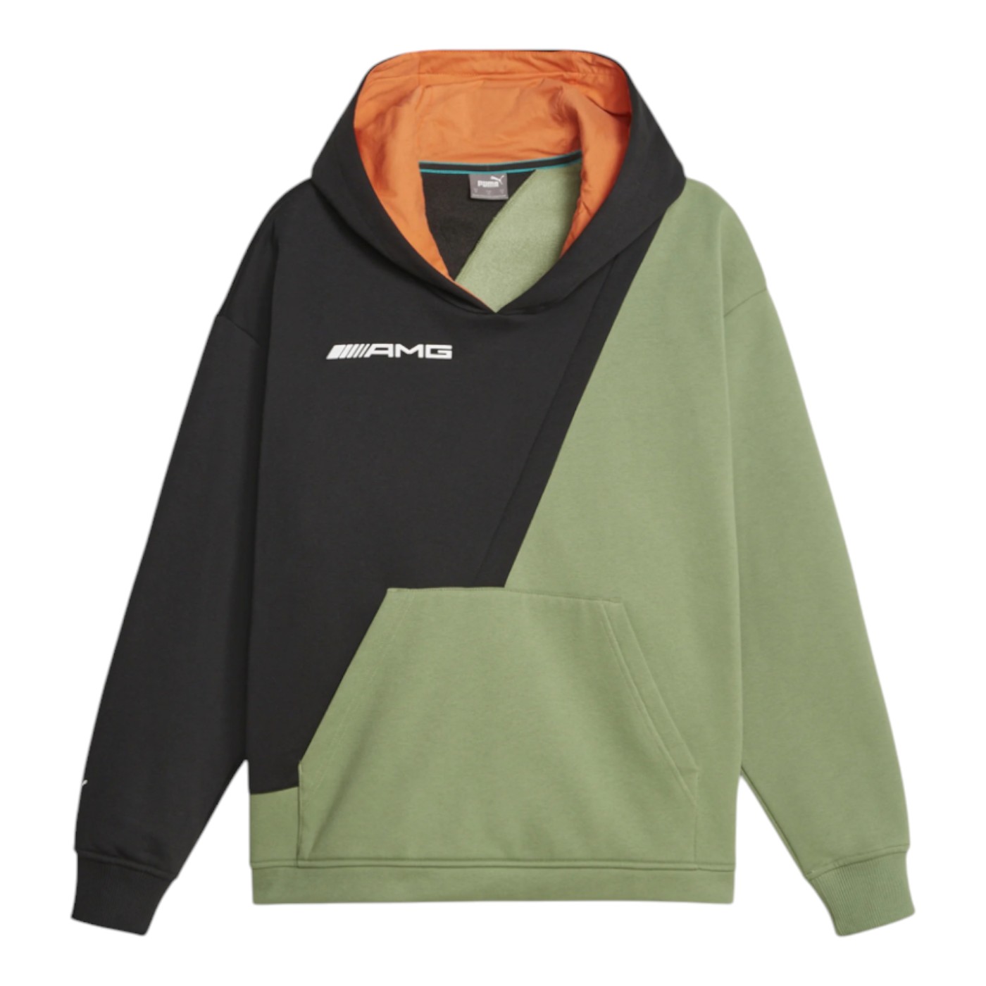 Foto 2 pulgar | Sudadera Puma Amg Statement Hoodie Para Hombre Color Negro Modelo 62118811