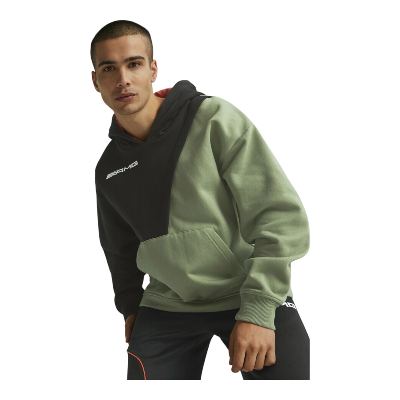 Foto 3 | Sudadera Puma Amg Statement Hoodie Para Hombre Color Negro Modelo 62118811