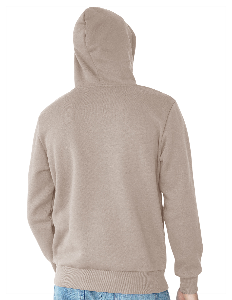 Foto 5 pulgar | Sudadera Hombre Cerrada Confort Con Gorro