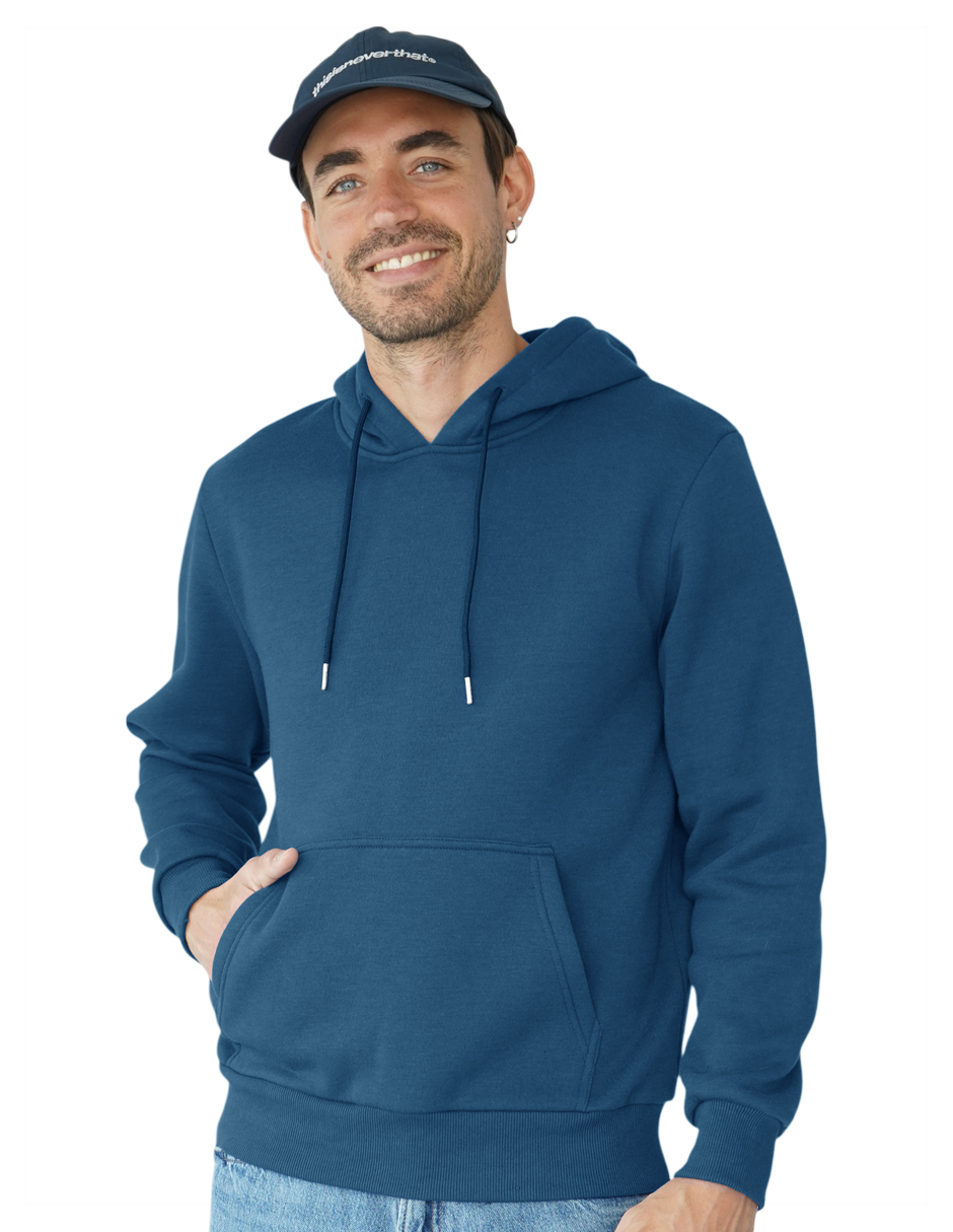 Foto 2 pulgar | Sudadera Hombre Cerrada Confort Con Gorro