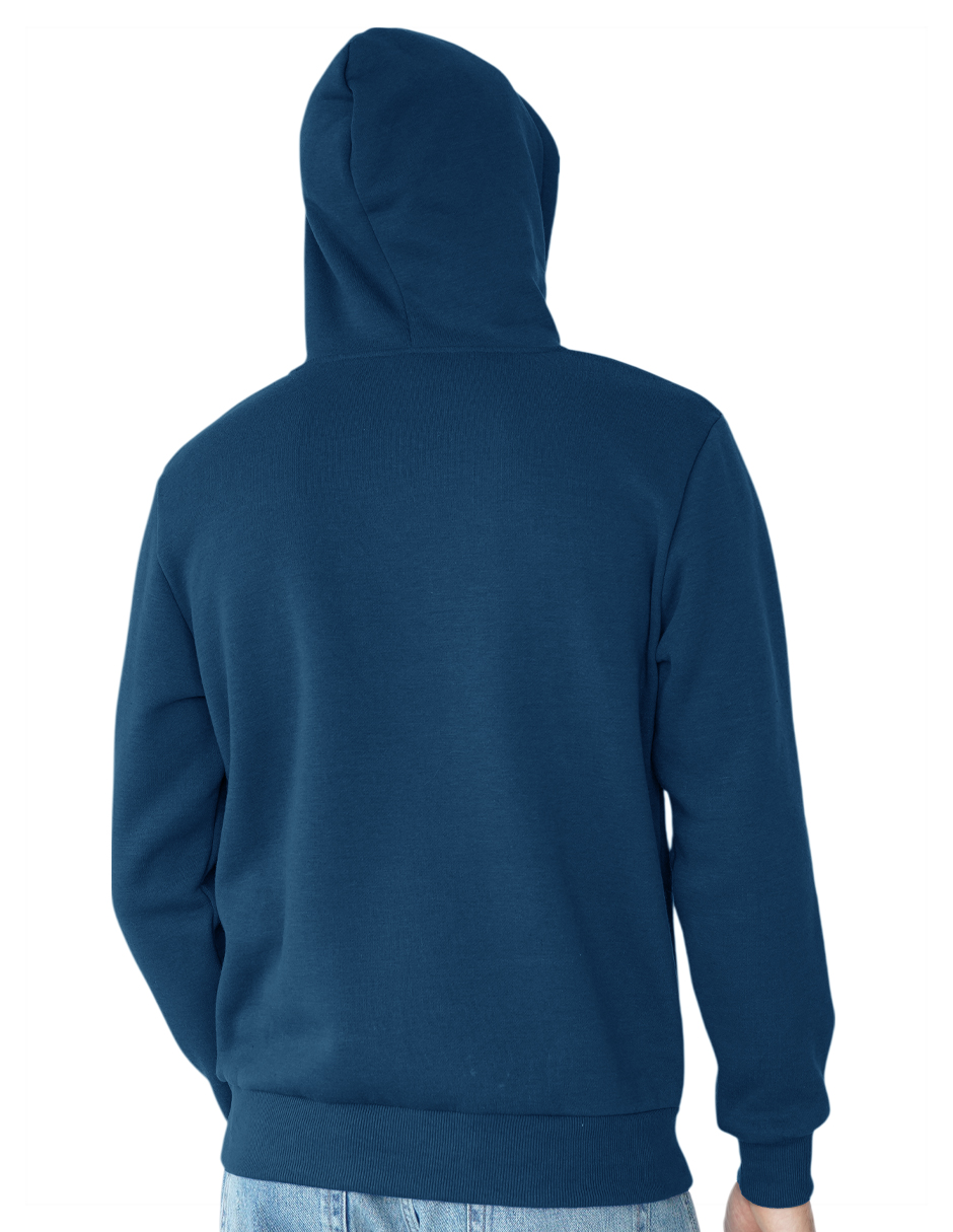 Foto 5 pulgar | Sudadera Hombre Cerrada Confort Con Gorro