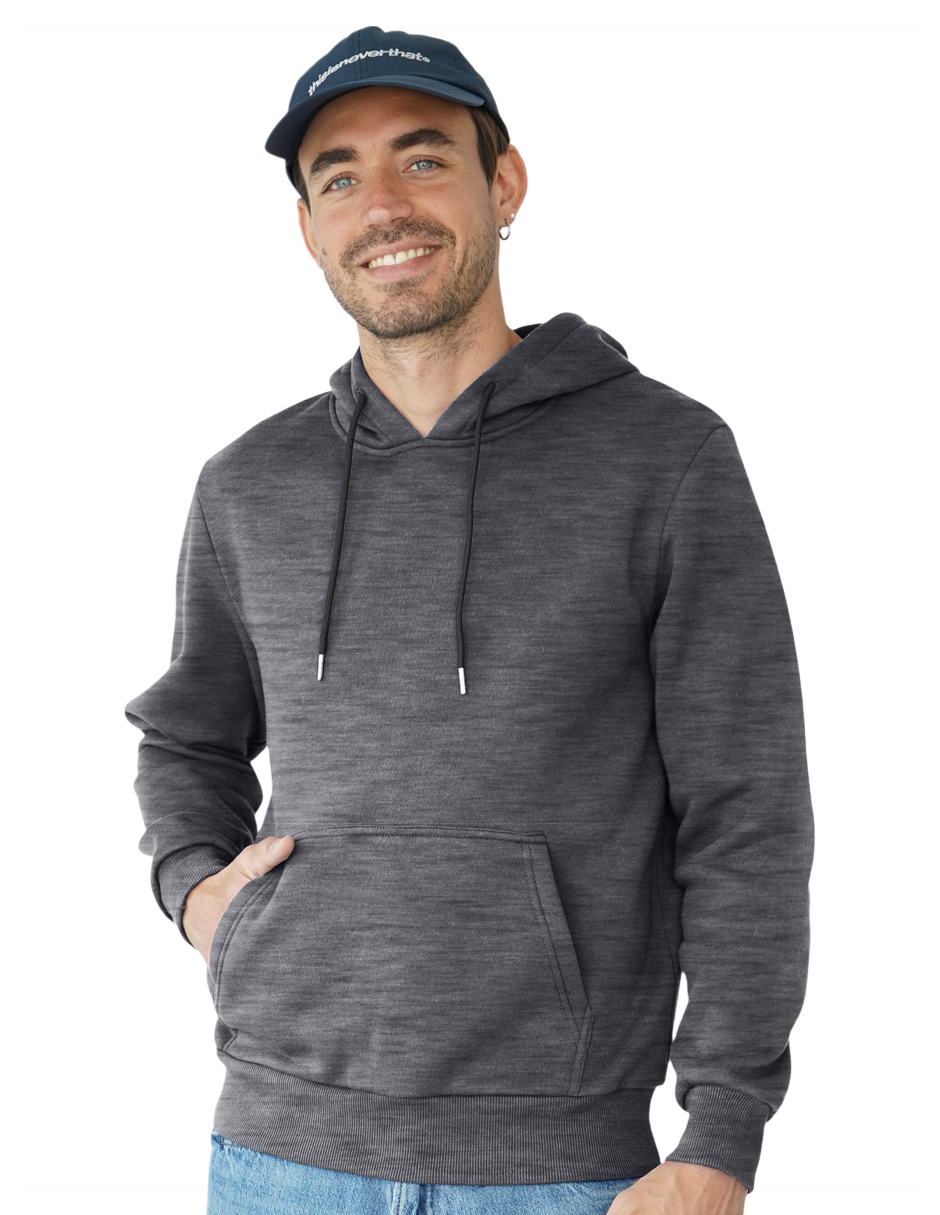 Foto 2 pulgar | Sudadera Hombre Cerrada Confort Con Gorro