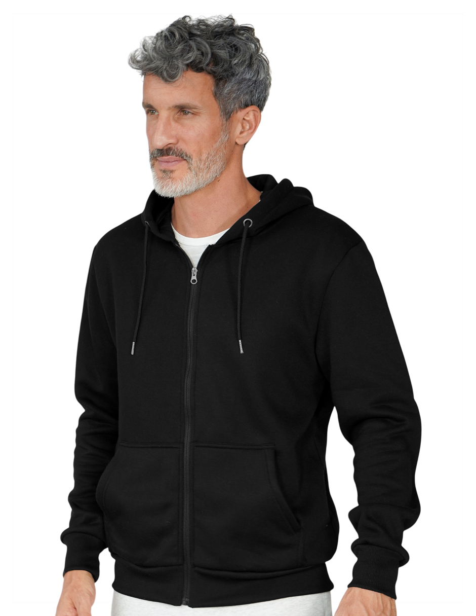 Foto 2 pulgar | Hoddie Sudadera Hombre Casual Con Capucha Y Cierre