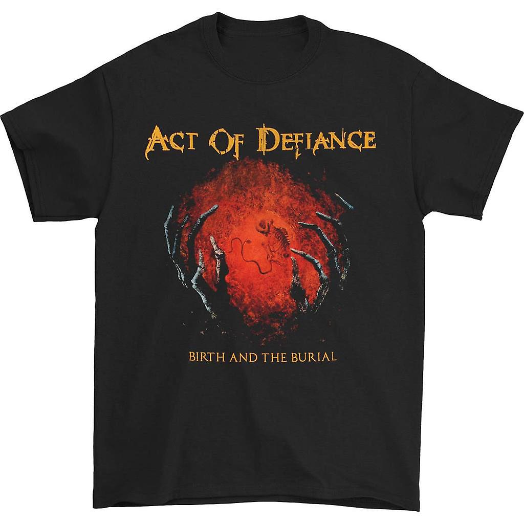 Camiseta Rockinstone Act Of Defiance Birth And The Burial - Venta Internacional.